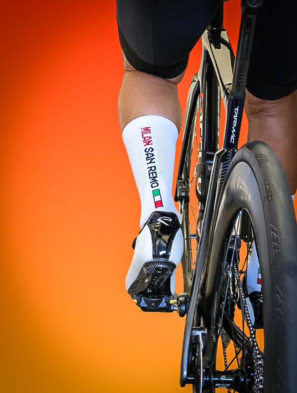 Belgium Monuments 3 pair bundle : Flanders : Roubaix : Liege : Large - XLarge (43-48 EU) White 17cm cuff