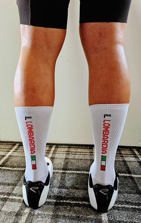 The Monuments Cycling Socks 5 Pair Bundle : Large to X-Large (5 pairs at £12 each)