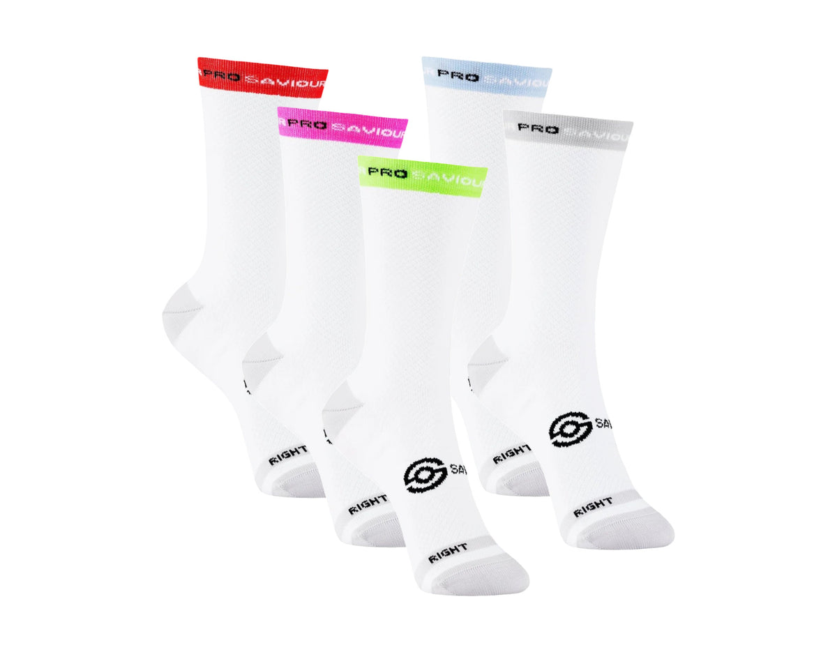 Saviour Pro Performance Cycling Socks 17cm Cuff Q Skin Small Medium 36 43 EU